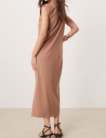 Rochie medie New look, maro