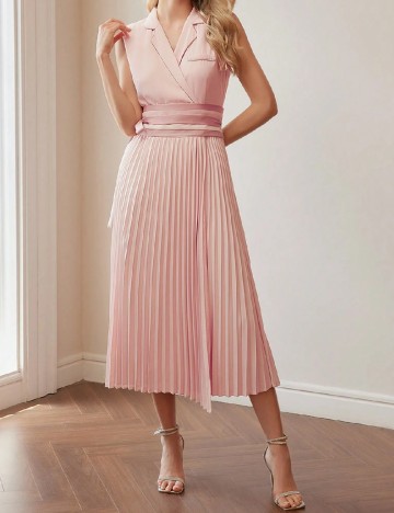 Rochie medie MOTF, roz