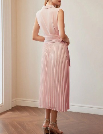 Rochie medie MOTF, roz