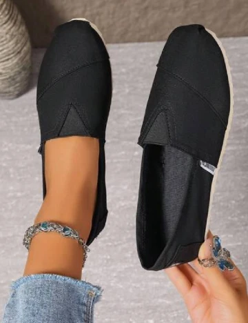 Espadrile SHEIN, negru Negru