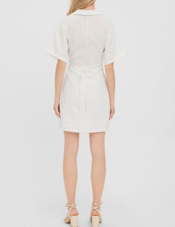 Rochie scurta Vero Moda, alb