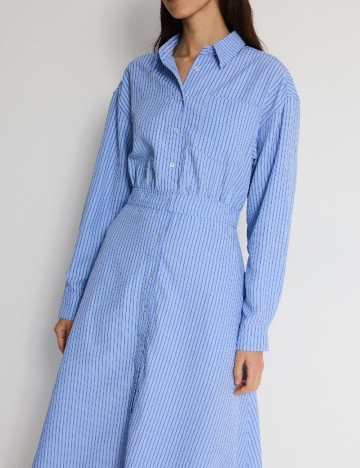 Rochie medie Reserved, albastru