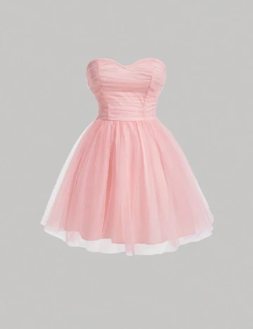 Rochie scurta SHEIN, roz