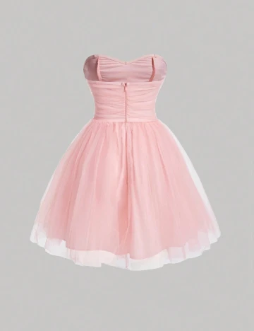 Rochie scurta SHEIN, roz