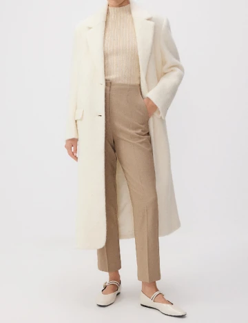 Pantaloni Reserved, maro deschis