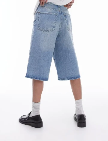 Pantaloni scurti Top Shop, albastru
