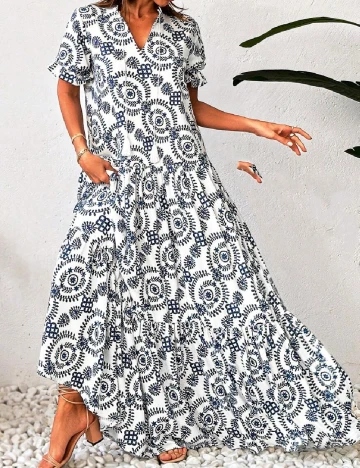 Rochie lunga SHEIN, alb