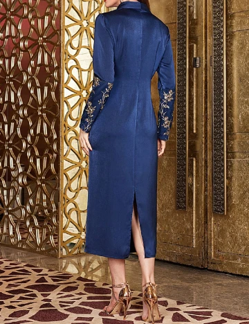 Rochie medie SHEIN, albastru Albastru