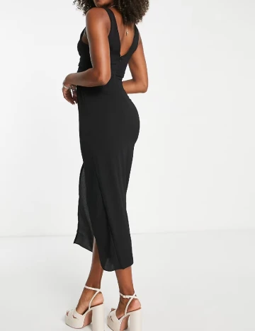 Rochie medie ASOS, negru
