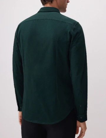 Camasa Reserved, verde inchis