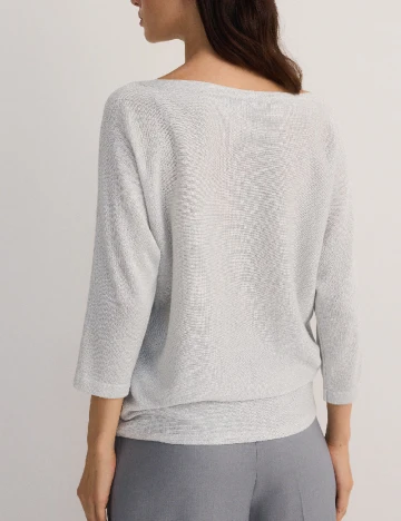 Bluza Reserved, argintiu Gri
