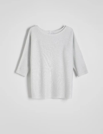 Bluza Reserved, argintiu