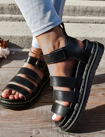 Sandale SHEIN, negru