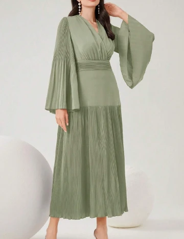 Rochie lunga SHEIN, verde