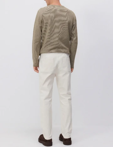 Pantaloni Reserved, crem