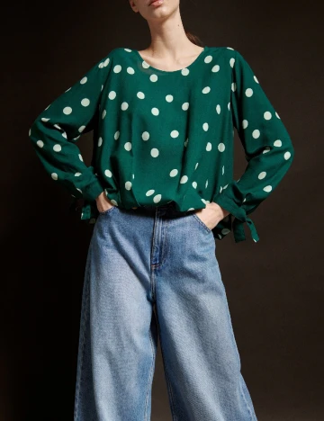 Bluza Reserved, verde Verde