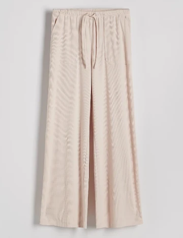 Pantaloni Reserved, crem