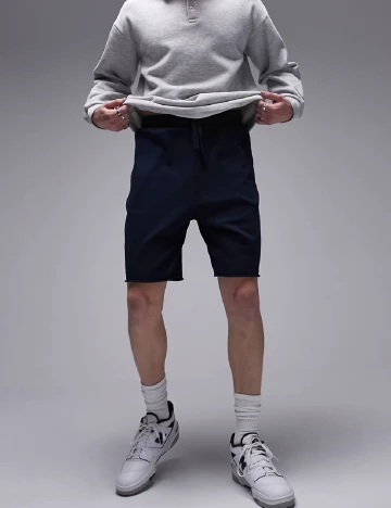 Pantaloni scurti Topman, bleumarin Albastru