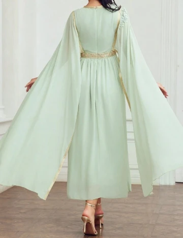 Rochie lunga MOTF, verde