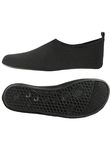 Papuci de plaja SHEIN, negru Negru
