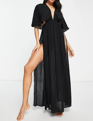 Rochie de plaja ASOS, negru