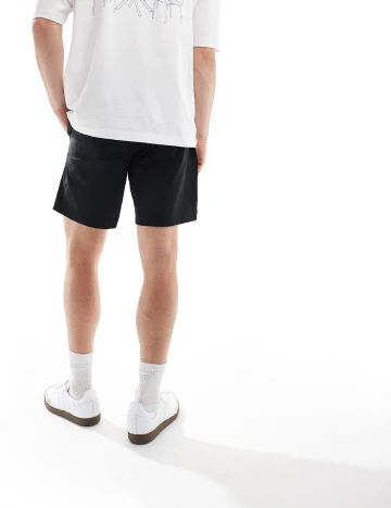 Pantaloni scurti Abercrombie&Fitch, negru Negru
