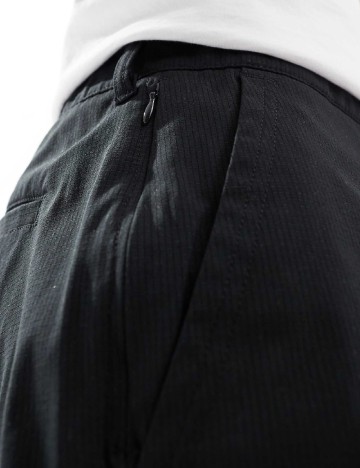 Pantaloni scurti Abercrombie&Fitch, negru