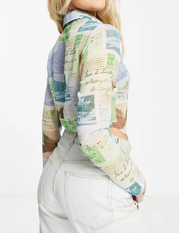 Camasa ASOS, mix culori