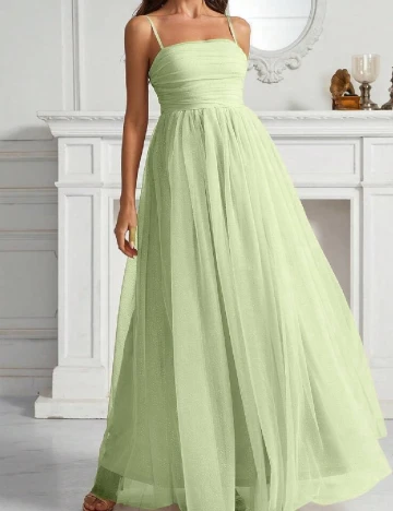 Rochie lunga SHEIN, verde Verde