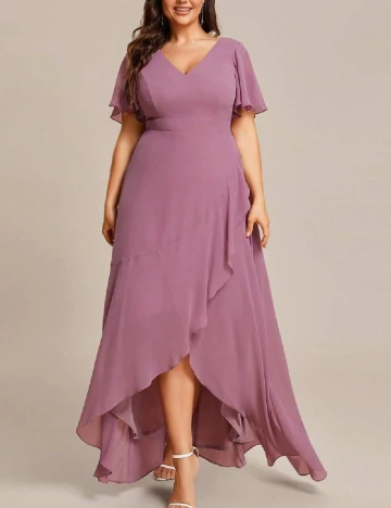 Rochie lunga Ever-Pretty Plus Size, roz