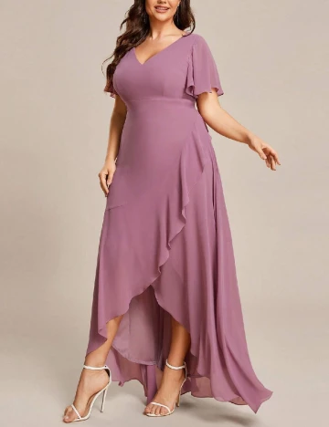 Rochie lunga Ever-Pretty Plus Size, roz