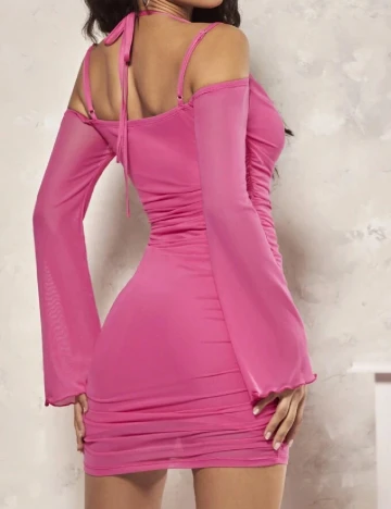 Rochie scurta SHEIN, roz