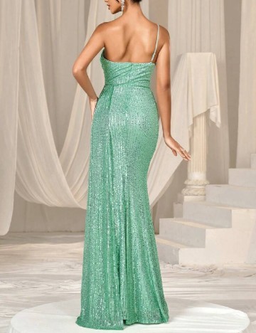 Rochie lunga Faeriesty, verde