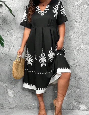 Rochie medie SHEIN, negru