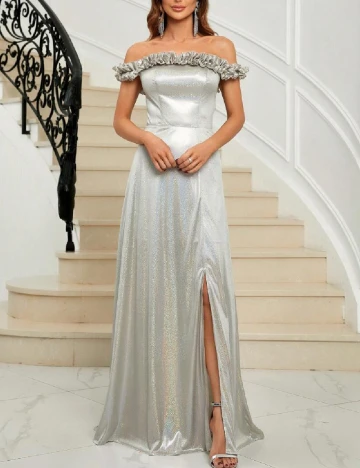Rochie lunga SHEIN, gri