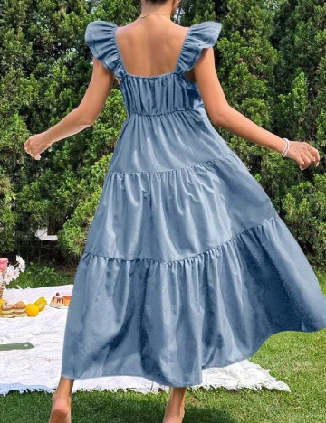 Rochie lunga SHEIN, albastru