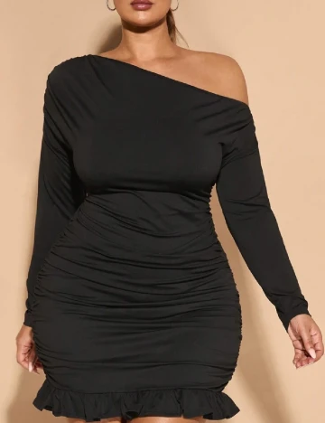 Rochie scurta SHEIN CURVE, negru