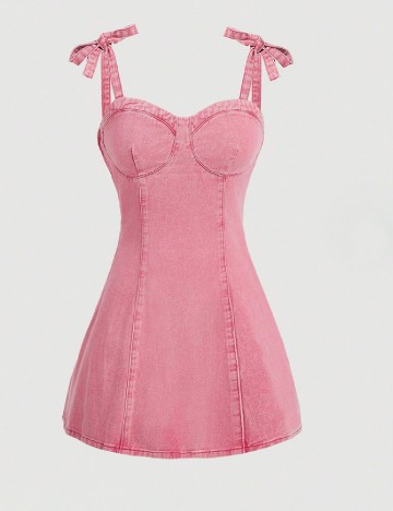Rochie scurta SHEIN, roz