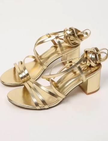 Sandale SHEIN, auriu