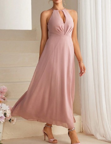 
						Rochie lunga SHEIN, roz