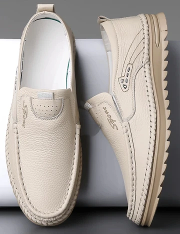 Mocasini SHEIN, bej Crem