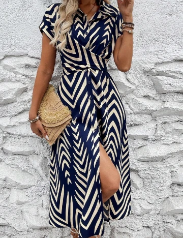 Rochie medie SHEIN, albastru