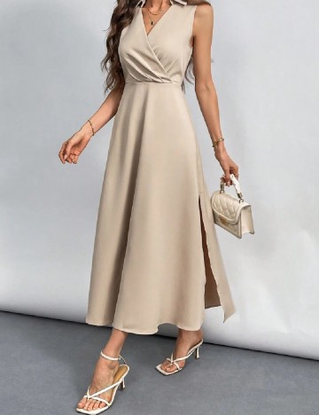 Rochie lunga SHEIN, bej