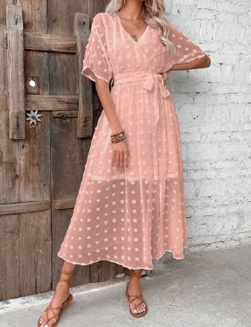 Rochie medie SHEIN, roz