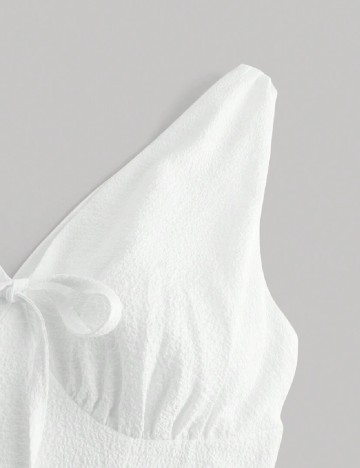 Rochie medie SHEIN, alb