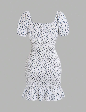 Rochie scurta SHEIN, alb