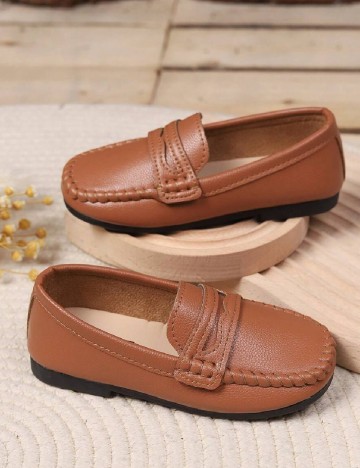 
						Mocasini Shein Kids, maro