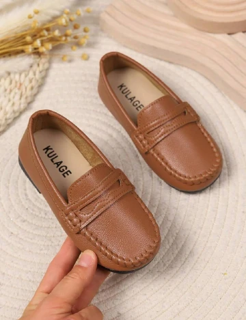 Mocasini Shein Kids, maro Maro