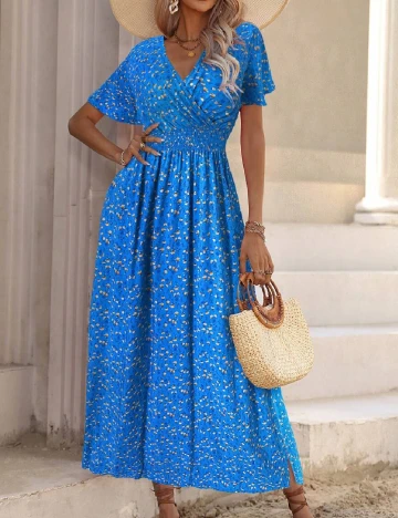 Rochie medie SHEIN, albastru
