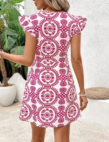 Rochie scurta SHEIN, roz
